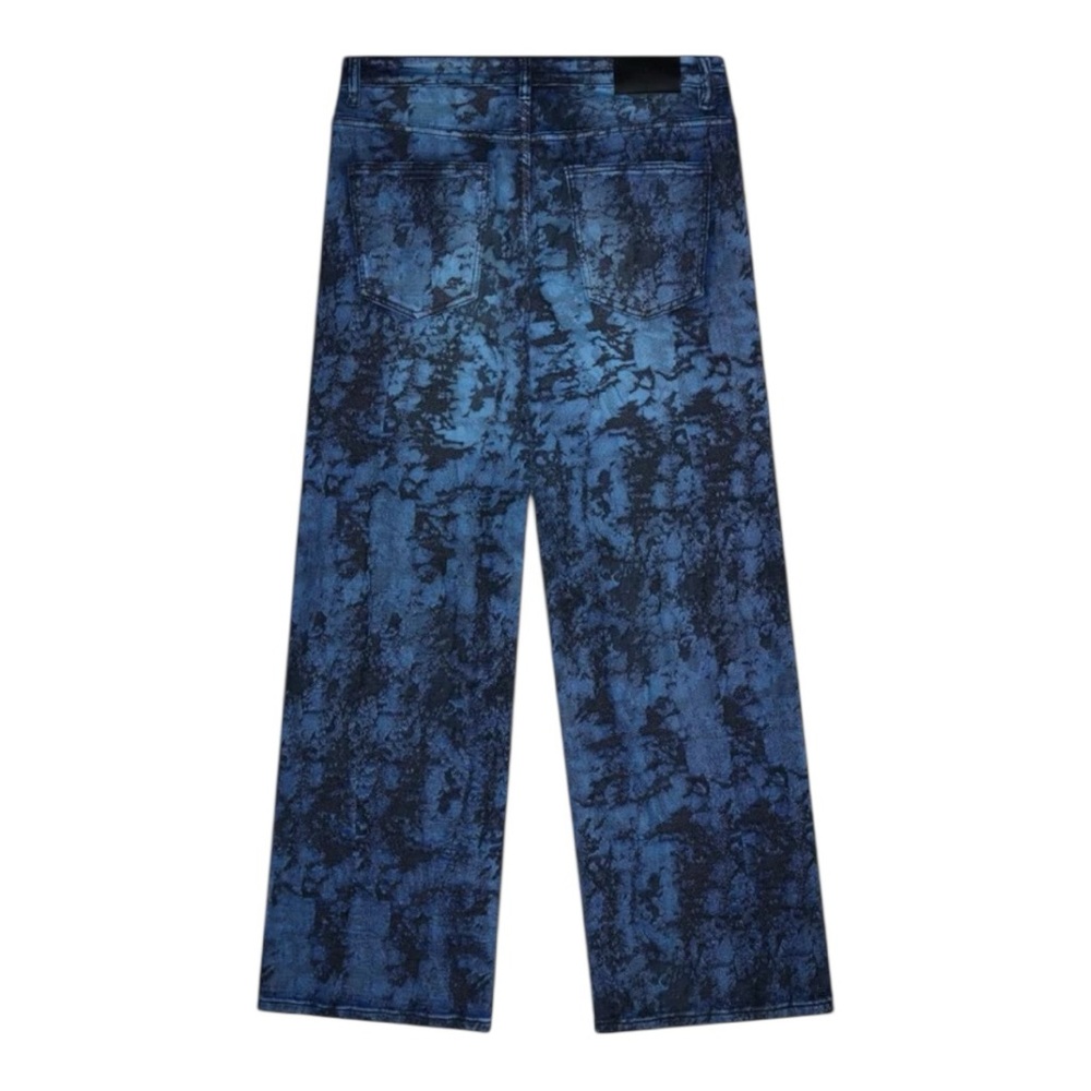 VALABASAS | MENS DENIM RANGER BAGGY DENIM JEAN VINTAGE BLUE DYEING 36 - Picture 5 of 16